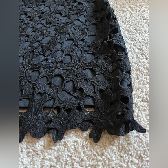 NWOT Urban Outfitters Kimchi Blue Black Lace Skirt So Unique! - Picture 3 of 8